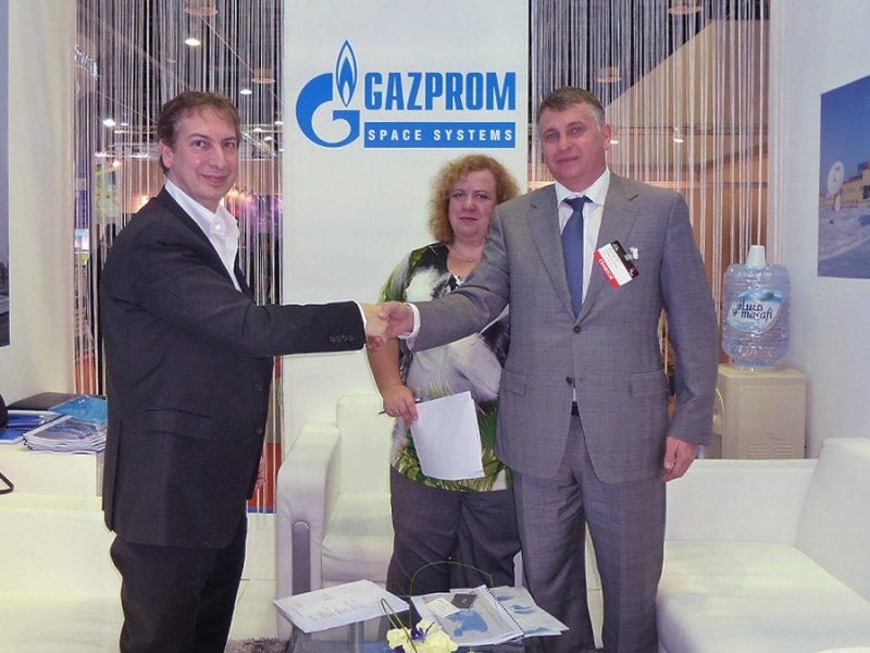 CABSAT 2013: Gazprom Space Systems executed new contracts on the international market