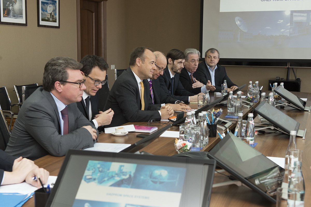 GIFAS delegation visited Gazprom Space Systems