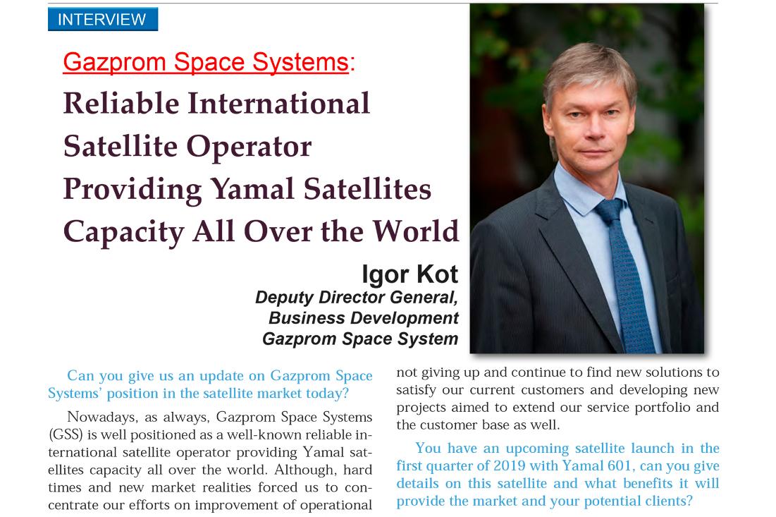Reliable International Satellite Operator Providing Yamal Satellites Capacity All Over the World
