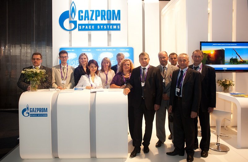 Gazprom Space Systems delegation starts working at the IBC 2011 show